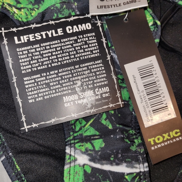 NWT Muddy Girl Camo swim bottoms size S - Picture 2 of 3